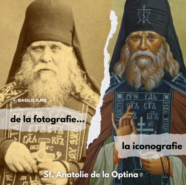 Sfântul Anatolie cel Bătrân de la Optina (1824 - 1894) - foto preluat de pe www.facebook.com/basilica.ro