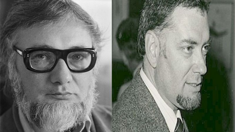 Scriitorul Paul Goma şi istoricul Vlad Georgescu. Credit: adevarul.ro - foto preluat de pe www.romania-actualitati.ro