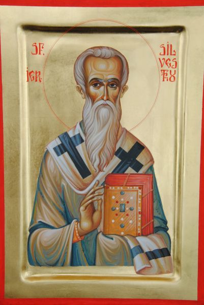 Sf. Ier. Silvestru, episcopul Romei († 335 d.Hr.) - foto preluat de pe doxologia.ro