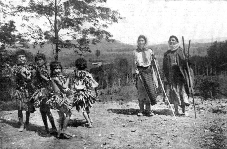 Paparude în comuna Breasta, Dolj (1908) - foto preluat de pe ro.wikipedia.org