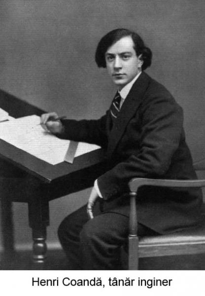 Henri Coandă (1886 - 1972) - foto preluat de pe www.agir.ro