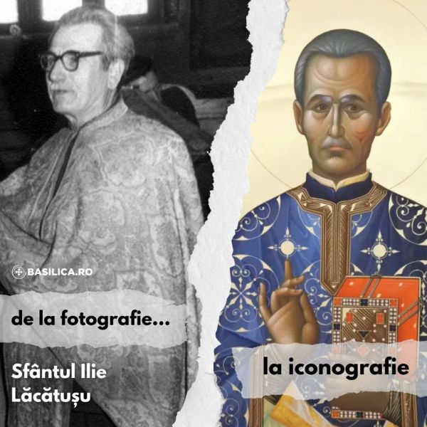 De la fotografie la iconografie ️: Sfântul Ilie Lăcătușu - foto preluat de pe www.facebook.com/basilica.ro