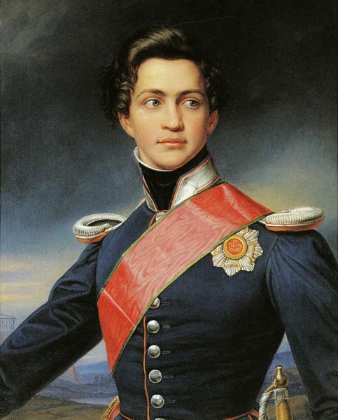 Otto al Greciei (1815 - 1867) portret de Joseph Karl Stieler, 1833 - foto preluat de pe ro.wikipedia.org