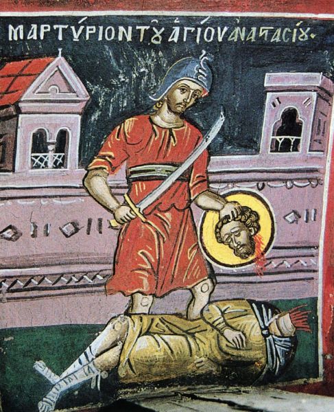 Sfântul Mucenic Anastasie - foto preluat de pe doxologia.ro
