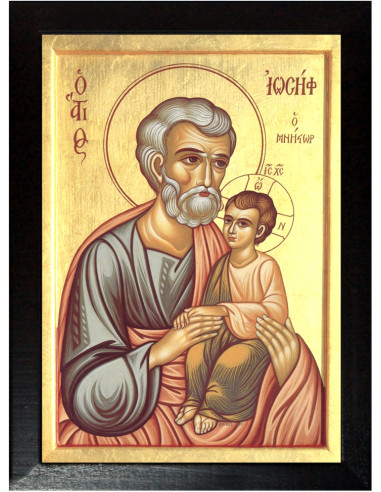 Sfântul și Dreptul Iosif, Logodnicul Sfintei Fecioare Maria - foto preluat de pe www.sfinteleicoane.ro