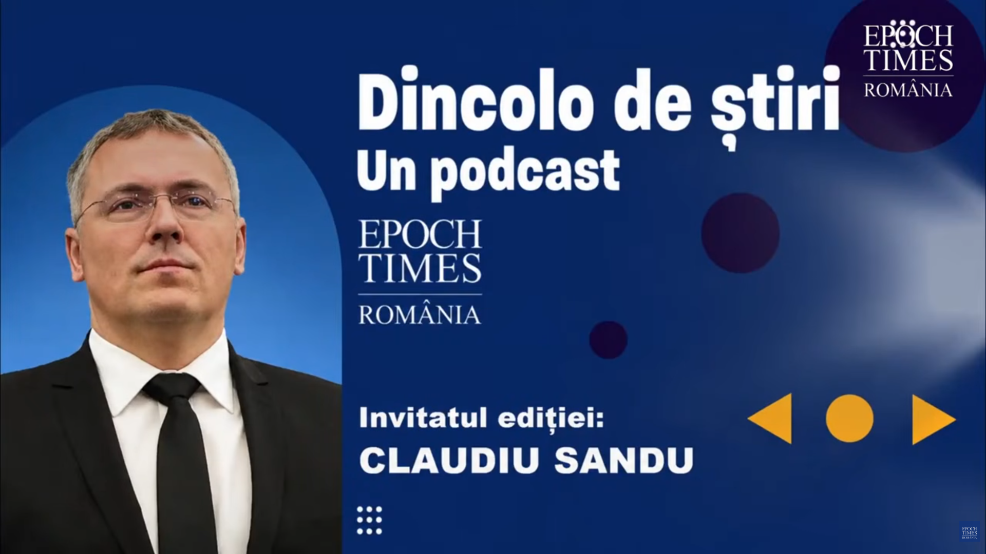 Procurorul Claudiu Sandu, membru CSM, invitat la podcastul Epoch Times România despre decizia CJUE